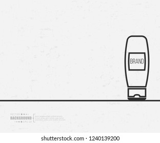 Abstract creative concept vector line draw background for web, mobile app, illustration template design, business infographic, page, brochure, banner, presentation, poster, cover, booklet, document.