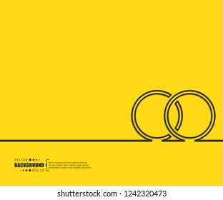 Abstract creative concept vector line draw background for web, mobile app, illustration template design, business infographic, page, brochure, banner, presentation, poster, cover, booklet, document.