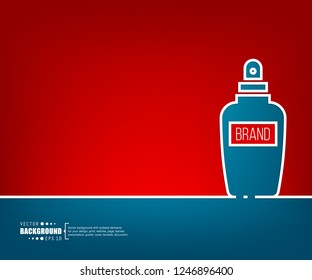 Abstract creative concept vector line draw background for web, mobile app, illustration template design, business infographic, page, brochure, banner, presentation, poster, cover, booklet, document.