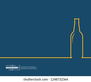 Abstract creative concept vector line draw background for web, mobile app, illustration template design, business infographic, page, brochure, banner, presentation, poster, cover, booklet, document.