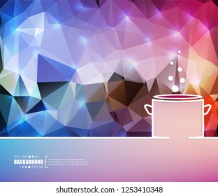Abstract creative concept vector line draw background for web, mobile app, illustration template design, business infographic, page, brochure, banner, presentation, poster, cover, booklet, document.