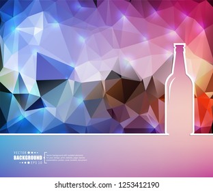 Abstract creative concept vector line draw background for web, mobile app, illustration template design, business infographic, page, brochure, banner, presentation, poster, cover, booklet, document.