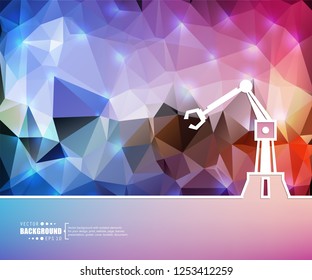 Abstract creative concept vector line draw background for web, mobile app, illustration template design, business infographic, page, brochure, banner, presentation, poster, cover, booklet, document.