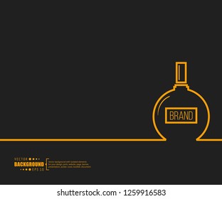 Abstract creative concept vector line draw background for web, mobile app, illustration template design, business infographic, page, brochure, banner, presentation, poster, cover, booklet, document.