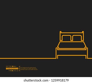 Abstract creative concept vector line draw background for web, mobile app, illustration template design, business infographic, page, brochure, banner, presentation, poster, cover, booklet, document.