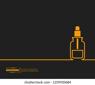 Abstract creative concept vector line draw background for web, mobile app, illustration template design, business infographic, page, brochure, banner, presentation, poster, cover, booklet, document.