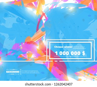Abstract creative concept vector line draw background for web, mobile app, illustration template design, business infographic, page, brochure, banner, presentation, poster, cover, booklet, document.