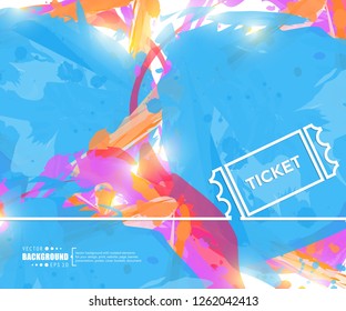 Abstract creative concept vector line draw background for web, mobile app, illustration template design, business infographic, page, brochure, banner, presentation, poster, cover, booklet, document.