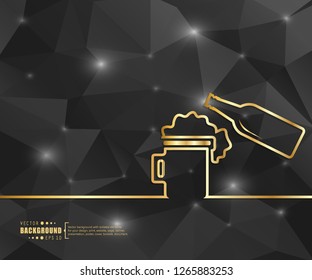 Abstract creative concept vector line draw background for web, mobile app, illustration template design, business infographic, page, brochure, banner, presentation, poster, cover, booklet, document.