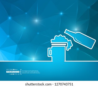 Abstract creative concept vector line draw background for web, mobile app, illustration template design, business infographic, page, brochure, banner, presentation, poster, cover, booklet, document.