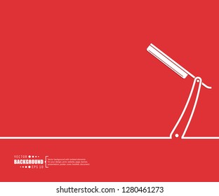 Abstract creative concept vector line draw background for web, mobile app, illustration template design, business infographic, page, brochure, banner, presentation, poster, cover, booklet, document.