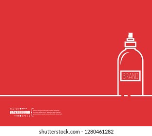 Abstract creative concept vector line draw background for web, mobile app, illustration template design, business infographic, page, brochure, banner, presentation, poster, cover, booklet, document.