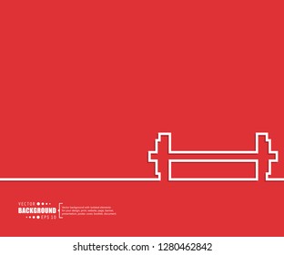 Abstract creative concept vector line draw background for web, mobile app, illustration template design, business infographic, page, brochure, banner, presentation, poster, cover, booklet, document.