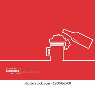 Abstract creative concept vector line draw background for web, mobile app, illustration template design, business infographic, page, brochure, banner, presentation, poster, cover, booklet, document.