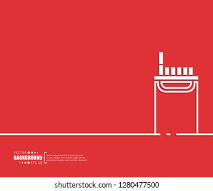 Abstract creative concept vector line draw background for web, mobile app, illustration template design, business infographic, page, brochure, banner, presentation, poster, cover, booklet, document.