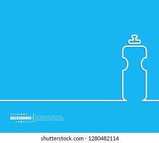 Abstract creative concept vector line draw background for web, mobile app, illustration template design, business infographic, page, brochure, banner, presentation, poster, cover, booklet, document.