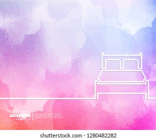 Abstract creative concept vector line draw background for web, mobile app, illustration template design, business infographic, page, brochure, banner, presentation, poster, cover, booklet, document.