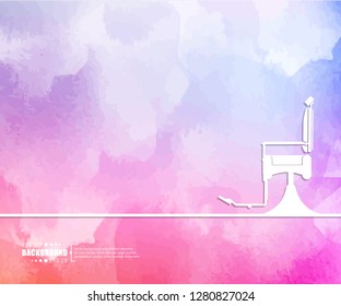 Abstract creative concept vector line draw background for web, mobile app, illustration template design, business infographic, page, brochure, banner, presentation, poster, cover, booklet, document.