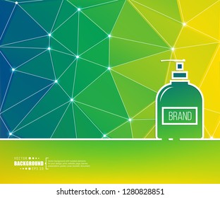 Abstract creative concept vector line draw background for web, mobile app, illustration template design, business infographic, page, brochure, banner, presentation, poster, cover, booklet, document.