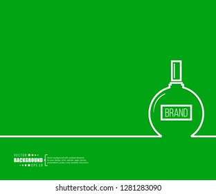 Abstract creative concept vector line draw background for web, mobile app, illustration template design, business infographic, page, brochure, banner, presentation, poster, cover, booklet, document.