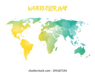 Abstract creative concept vector map of the world for Web and Mobile Applications isolated on background. Vector illustration, creative template design, Business software and social media, origami.