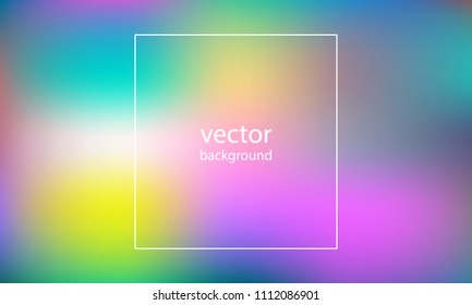 Abstract Creative concept vector multicolored blurred background . For Web and Mobile Applications, art illustration template design, business infographic and social media, modern decoration.