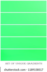 Abstract Creative concept vector multicolored blurred background set. For Web and Mobile Applications, art illustration template design, business infographic and social media, modern decoration.