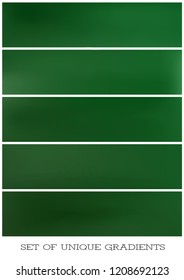 Abstract Creative concept vector multicolored blurred background set. For Web and Mobile Applications, art illustration template design, business infographic and social media, modern decoration.