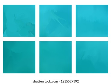 Abstract Creative concept vector multicolored blurred background set. For Web and Mobile Applications, art illustration template design, business infographic and social media, modern decoration.
