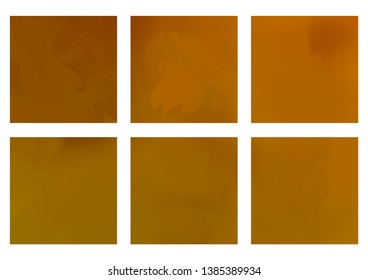 Abstract Creative concept vector multicolored blurred background set. For Web and Mobile Applications, art illustration template design, business infographic and social media, modern decoration.
