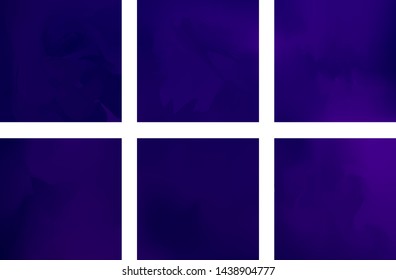 Abstract Creative concept vector multicolored blurred background set. For Web and Mobile Applications, art illustration template design, business infographic and social media, modern decoration.
