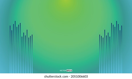 Abstract Creative concept vector multicolored chat background. Gradient tail abstract background with strait lines. For websites, UI, UX design And many more designs