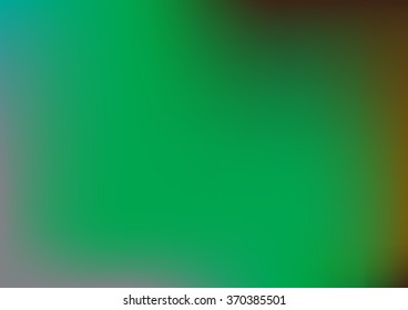 Abstract Creative concept vector multicolored green  blurred background. For Web and Mobile Applications, art illustration template design, business infographic and social media, modern decoration.