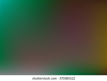 Abstract Creative concept vector multicolored green blurred background. For Web and Mobile Applications, art illustration template design, business infographic and social media, modern decoration.