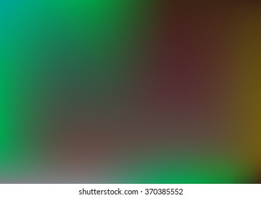 Abstract Creative concept vector multicolored blurred green background. For Web and Mobile Applications, art illustration template design, business infographic and social media, modern decoration.