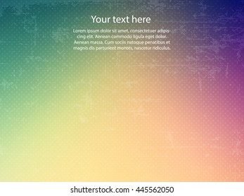 Abstract Creative concept vector multicolored blurred background set. For Web and Mobile Applications, art illustration template design, business infographic and social media, modern decoration.