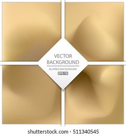 Abstract Creative concept vector multicolored blurred background set. For Web and Mobile Applications, art illustration template design, business infographic and social media, modern decoration.