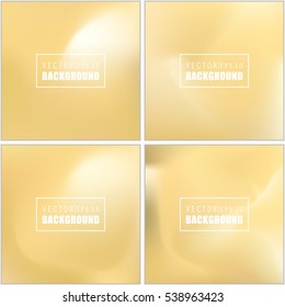 Abstract Creative concept vector multicolored blurred background set. For Web and Mobile Applications, art illustration template design, business infographic and social media, modern decoration.