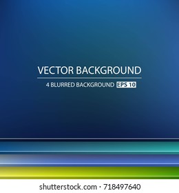 Abstract Creative concept vector multicolored blurred background set. For Web and Mobile Applications, art illustration template design, business infographic and social media, modern decoration.