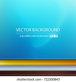 Abstract Creative concept vector multicolored blurred background set. For Web and Mobile Applications, art illustration template design, business infographic and social media, modern decoration.