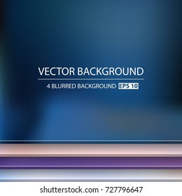 Abstract Creative concept vector multicolored blurred background set. For Web and Mobile Applications, art illustration template design, business infographic and social media, modern decoration.