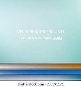 Abstract Creative concept vector multicolored blurred background set. For Web and Mobile Applications, art illustration template design, business infographic and social media, modern decoration.