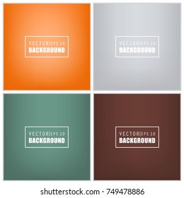 Abstract Creative concept vector multicolored blurred background set. For Web and Mobile Applications, art illustration template design, business infographic and social media, modern decoration.