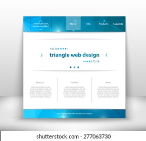 Abstract Creative concept vector one page website template isolated on background. Includes illustration interface, flat UI kit for web and UX mobile design, business infographic and social multimedia