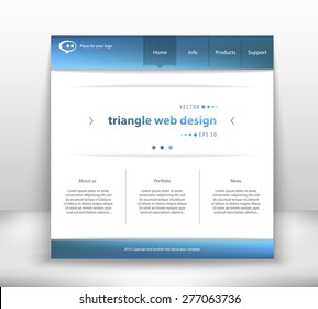 Abstract Creative concept vector one page website template isolated on background. Includes illustration interface, flat UI kit for web and UX mobile design, business infographic and social multimedia