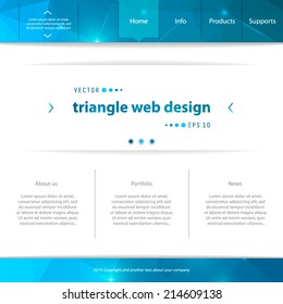 Abstract Creative concept vector website template. For modern web and mobile Applications isolated on background, interface, illustration design, business infographic and social multimedia icon.