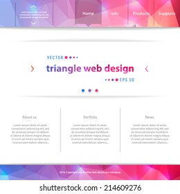 Abstract Creative concept vector website template. For modern web and mobile Applications isolated on background, interface, illustration design, business infographic and social multimedia icon.