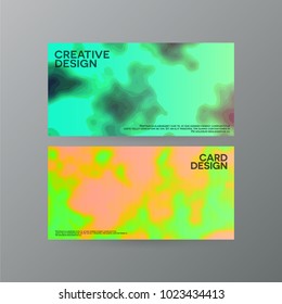 Abstract, creative cover concepts collection. Set of bright vector shapes. Topography colorful patterns . Banner, brochure, magazine, poster, cover, annual report, card template layout. Colour mixing