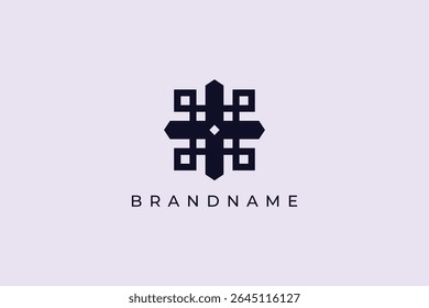 Cruz creativa Abstractas o Plantilla de Vector de diseño de logotipo plus.
