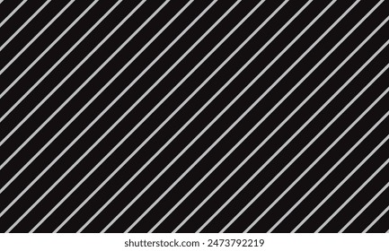 abstract creative diagonal grey stripe line pattern on dark can be used background.
